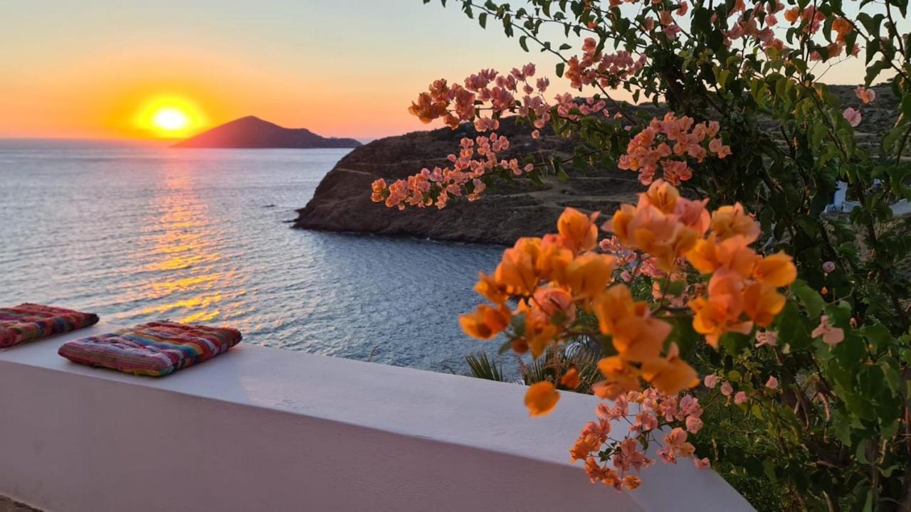 Ivi Beach Front Villa, Leros Vromolithos Extérieur photo