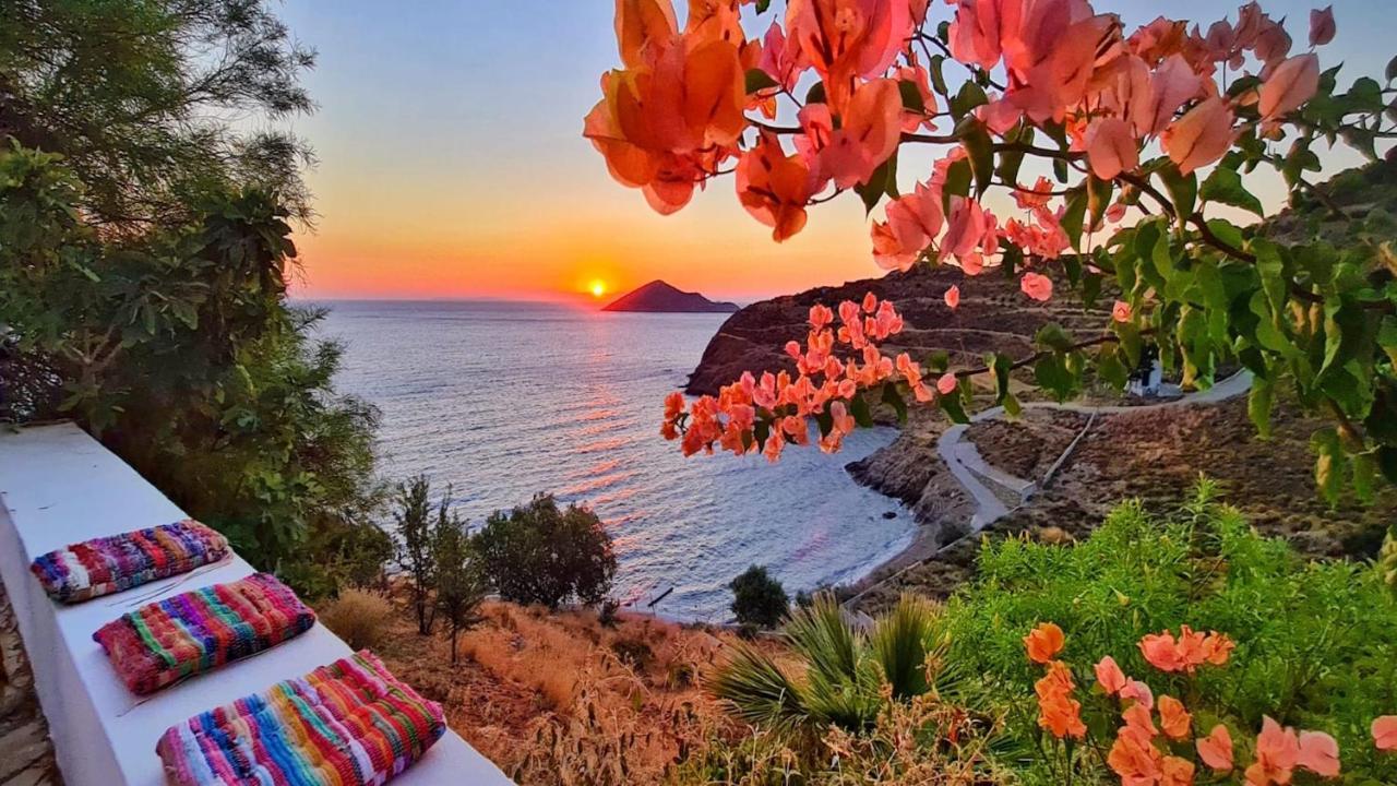 Ivi Beach Front Villa, Leros Vromolithos Extérieur photo