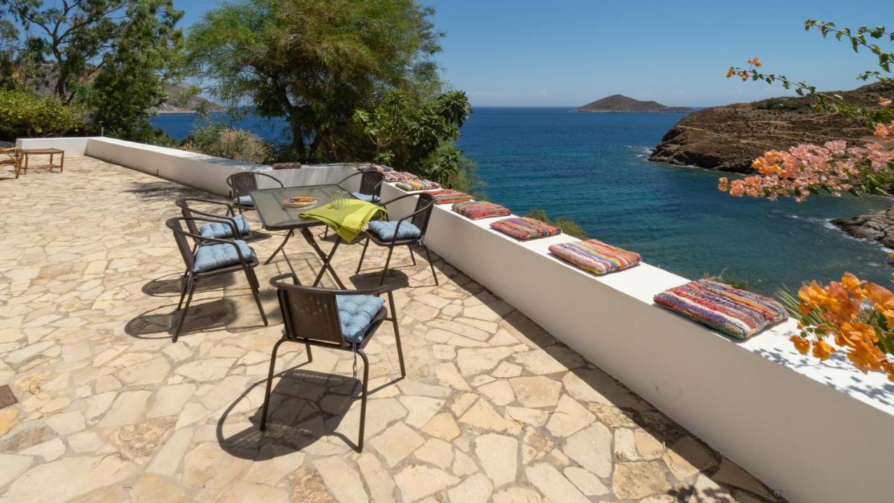Ivi Beach Front Villa, Leros Vromolithos Extérieur photo
