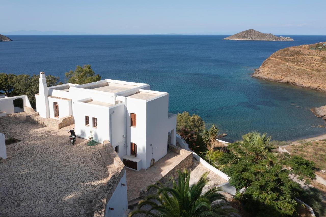 Ivi Beach Front Villa, Leros Vromolithos Extérieur photo
